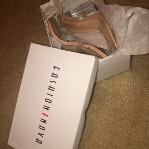 Transparent Heels |Clear Heels| The Glass Slipper